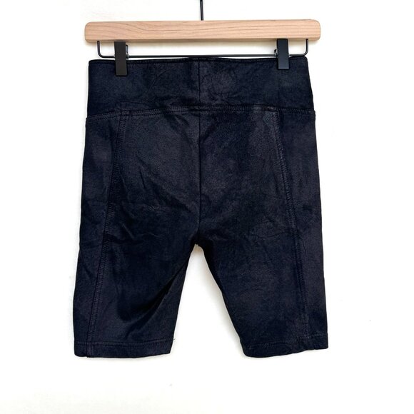 Free People Black Heatwave Faux Suede Bike Shorts - Picture 8 of 9